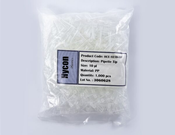 Pipette tip 10 μl Natural Hycon