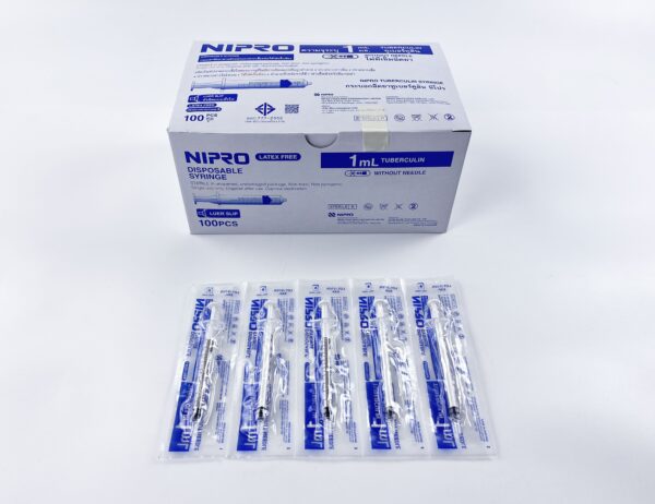 Disposable Syringe 1 ml Sterile Nipro