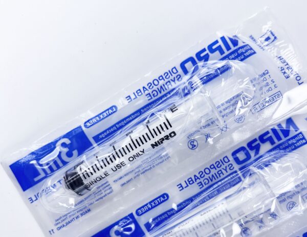 Disposable Syringe 3 ml Sterile Nipro