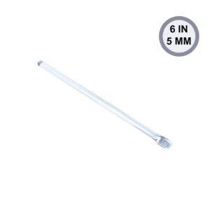 Glass Stirring Rod 6" Long, 5 mm Diameter