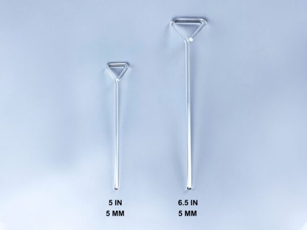 Spreader glass 5" Long, 5 mm Diameter